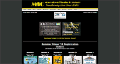 Desktop Screenshot of moorestowntheatercompany.org
